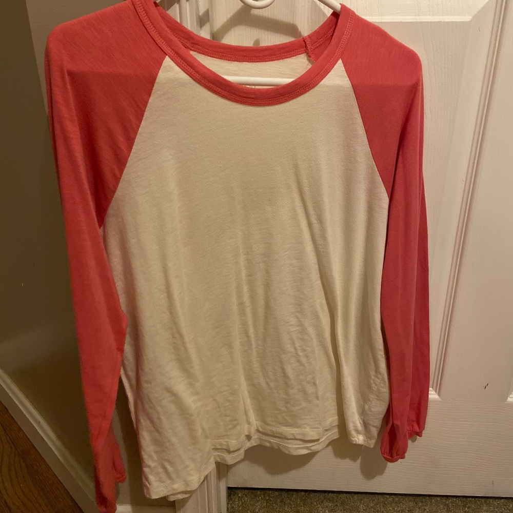 Medium aerie real soft baseball tee